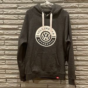 Sportiqe Volkswagen Automotive Grey Hoodie Mens Medium